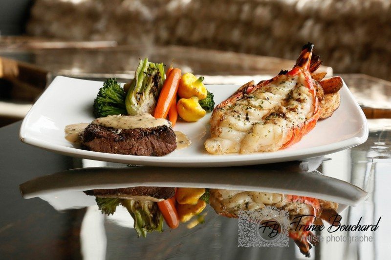 surf and turf - photographie alimentaire
