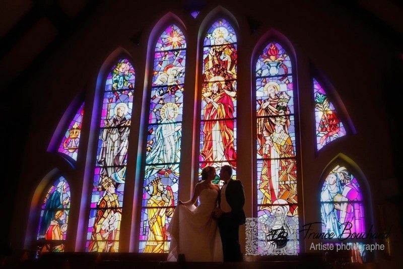 Photo marriage église